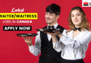 Waiter/Waitress Jobs Canada