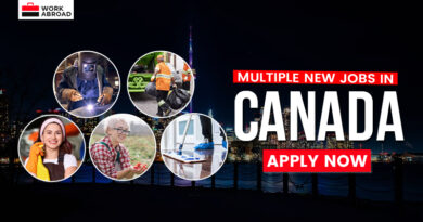 Multiple New Jobs in Canada – 2023